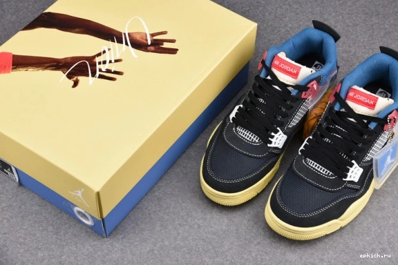 Rep EP 4 Retro DC9533-001 Jordan Noir Off DC9533-001 Union AIR 0411